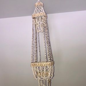 60’s shell plant hanger/chandelier